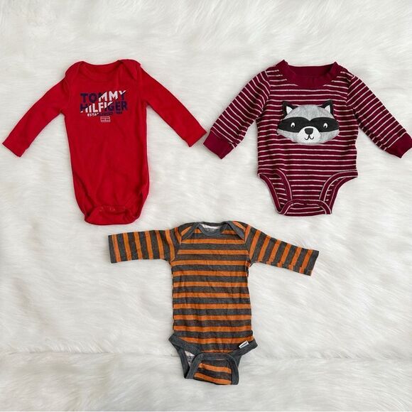 0-3 Months Baby Boy Fall/ Winter Clothes LOT - Picture 3 of 10